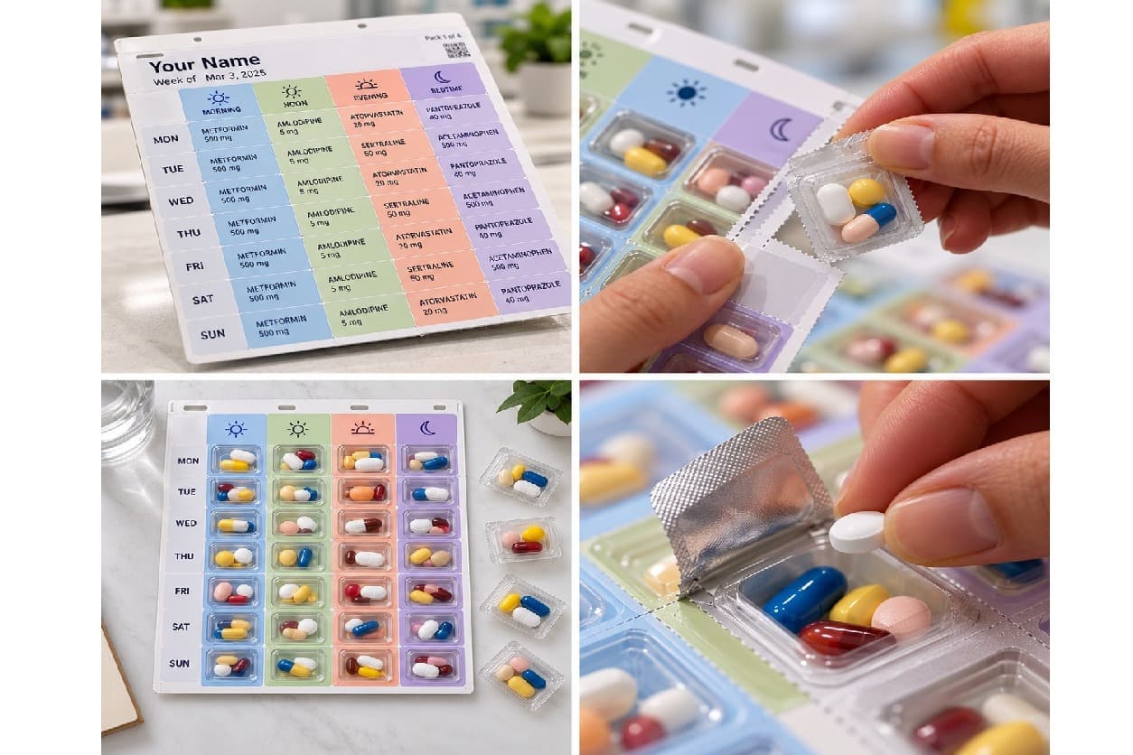 Pill Packaging & Med Reviews